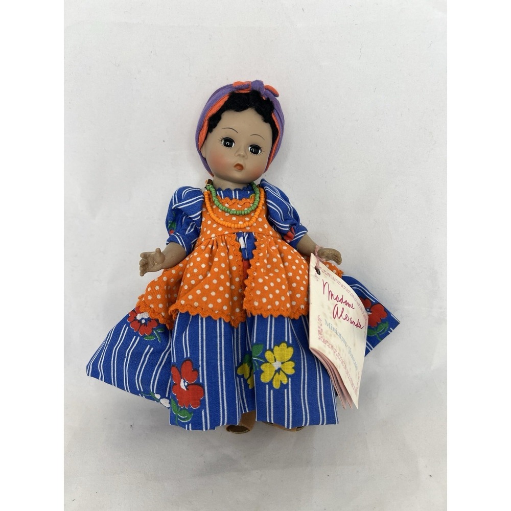 Madame Alexander Jamaica Miniature Showcase Doll Vintage International Costume